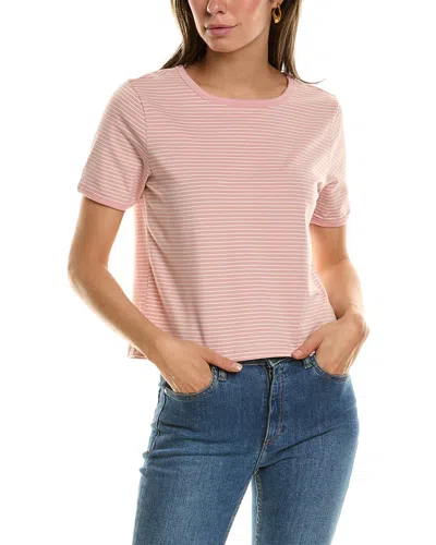 Oat New York Ringer T-shirt In Pink