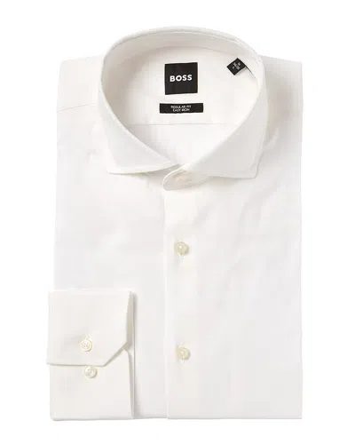Hugo Boss Boss  Regular Fit Dress Shirt In White