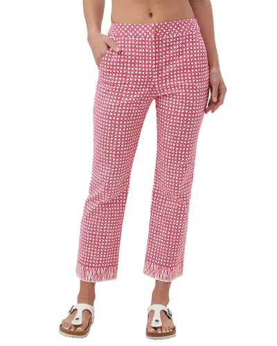 Trina Turk Women's Lulu Printed Kick-flare Trousers In Pink