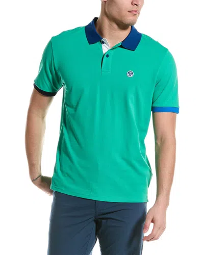 North Sails Polo Shirt In Green
