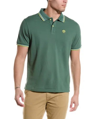 North Sails Polo Shirt In Green