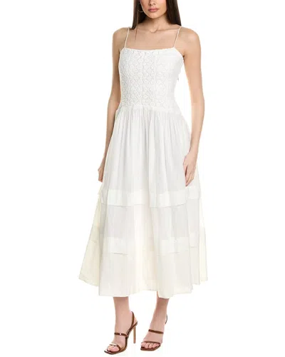 Tanya Taylor Teagan Dress In White