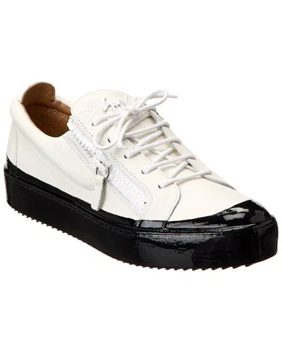 Giuseppe Zanotti May Leather Sneaker In White