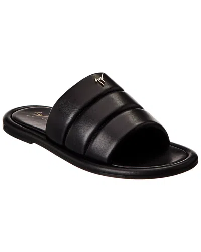 Giuseppe Zanotti Kanot Sandals Black