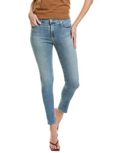 Ag Jeans Farrah High-rise Skinny Ankle Jean In Blue