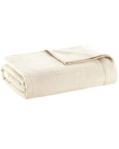 Madison Park Egyptian Cotton Blanket In Neutral