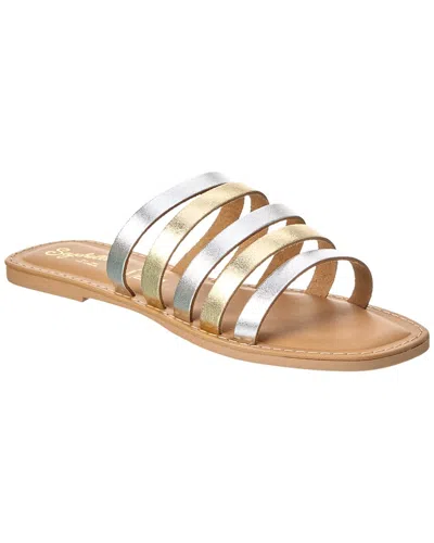 Seychelles Bex Leather Sandal In Silver