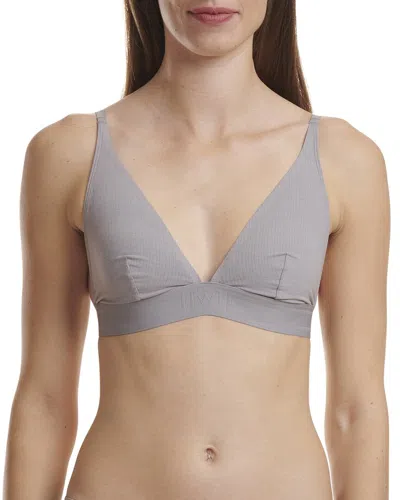 Wolford Triangle Bralette In Grey