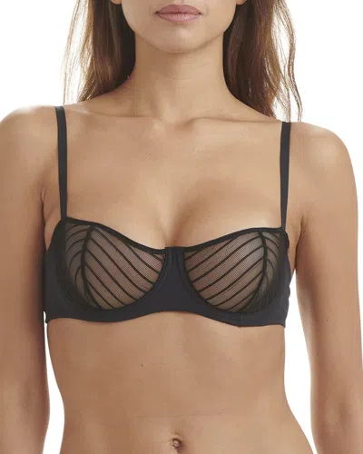 Wolford Balconette Bra In Black