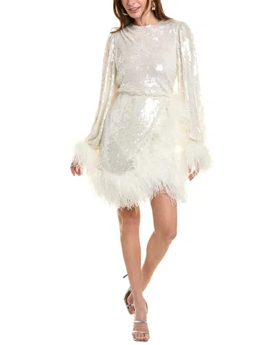 Rachel Gilbert Maysie Mini Dress In White