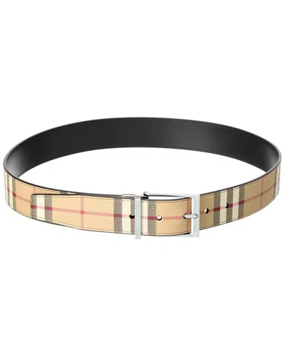 Burberry Reversible Leather Belt