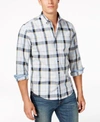 TOMMY HILFIGER MEN'S CLASSIC-FIT ANDERS PLAID SHIRT