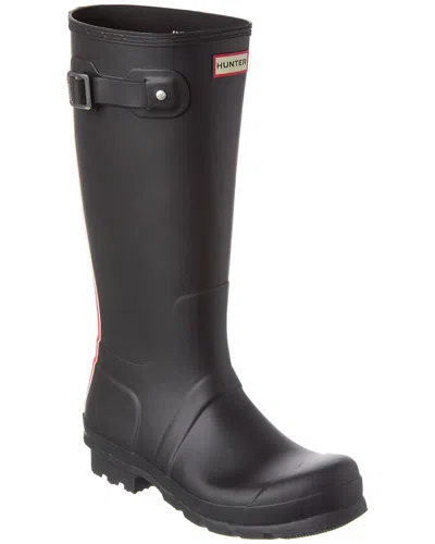 Hunter Original Tall Large Backstrap Boot In Black