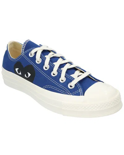 Converse X Comme Des Garçons Play Low Top Sneaker In Blue