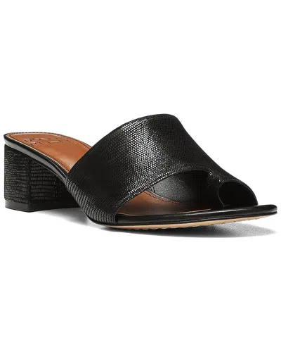 Donald Pliner Naia Leather Sandal In Black