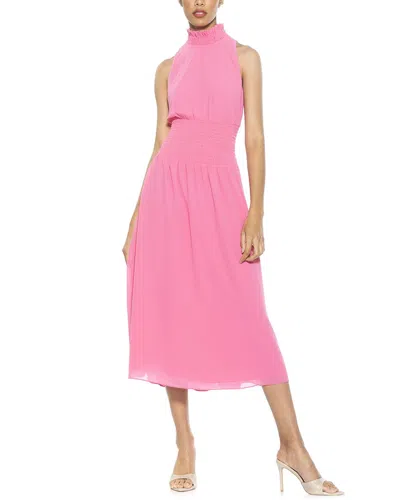 Alexia Admor Landry A-line Dress In Pink