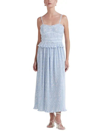 Derek Lam 10 Crosby Brisha Pleated Cami Maxi Dress In Sky Blue