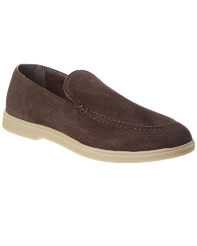 M By Bruno Magli Lucio Suede Loafer In Brown
