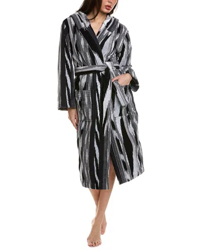 Missoni Clint Hooded Bathrobe In Red