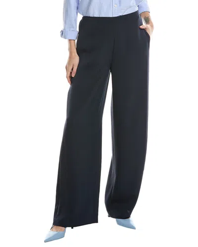 Theory Wide Leg Pant In Blue