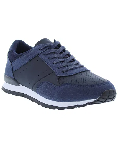 English Laundry Kenneth Leather & Suede Sneaker In Blue