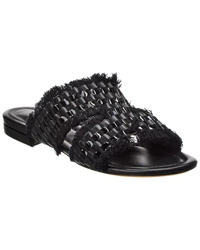 Alexandre Birman Kate Leather Sandal In Black