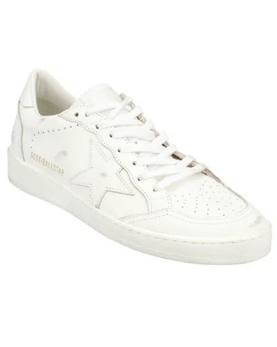 Golden Goose Ballstar Leather Sneaker In White