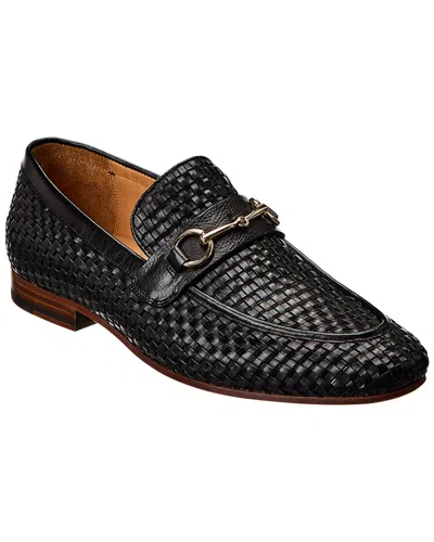 Curatore Bit Leather Loafer In Black