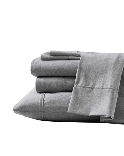 Kenneth Cole New York Kcny Solid Cationic Sheet Set In Gray