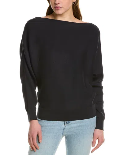 Lafayette 148 Ribbed Asymmetric Silk-blend Sweater In Nocolor