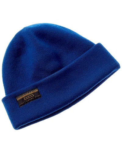 Gucci Wool Hat In Blue
