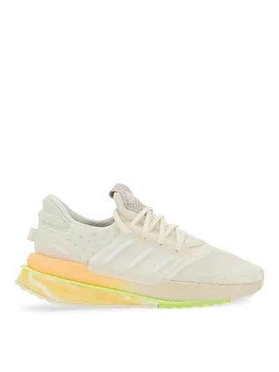 Adidas Originals Adidas X_plrboost Woman Sneakers Ivory Size 6.5 Textile Fibers In White