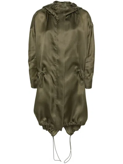 Max Mara Tambuto Jacket In Green