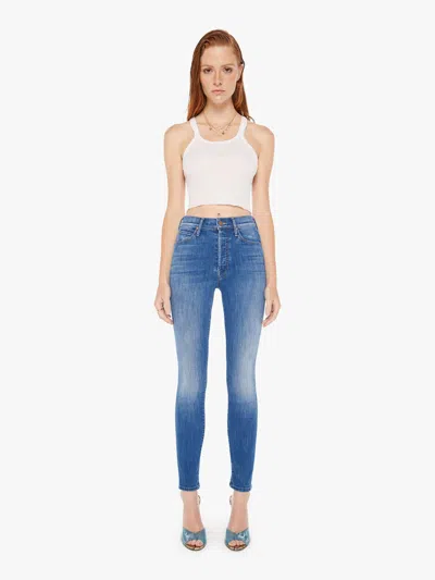 Mother The Stunner Hover We Got The Beat Jeans In Blue - Size 34