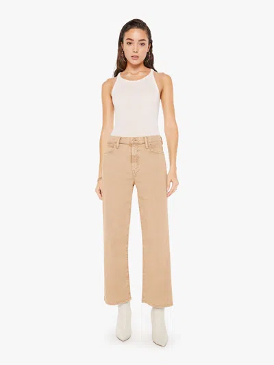 Mother The Dodger Ankle Tan Trousers In Beige - Size 34