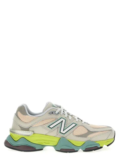 New Balance 9060 Sneakers Multicolor In Grey/yellow