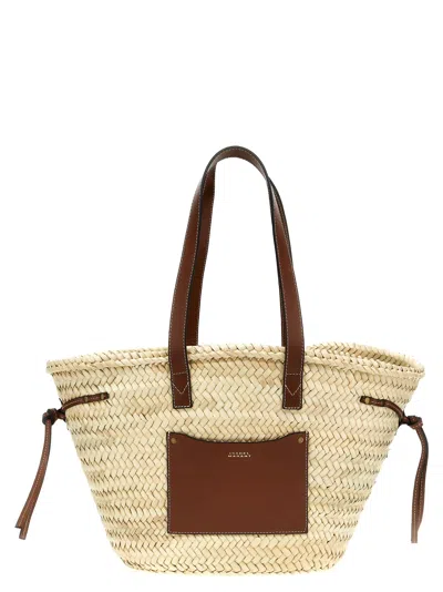 Isabel Marant Cadix Tote Bag In Nude & Neutrals