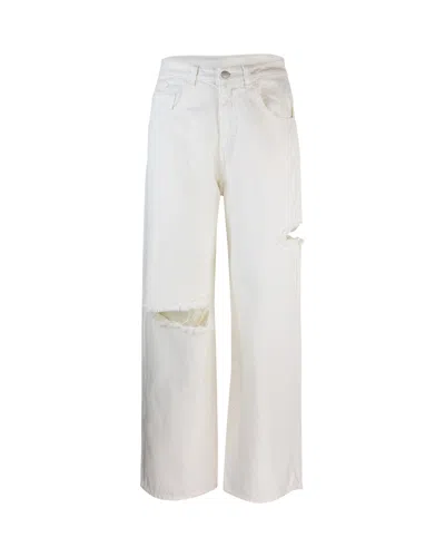 Icon Denim Jeans In Id804 White Cream