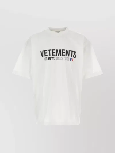 Vetements White Flag T-shirt