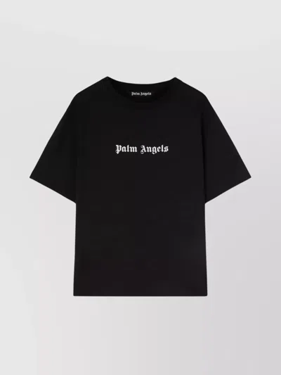 Palm Angels T-shirt Slim Fit In Black