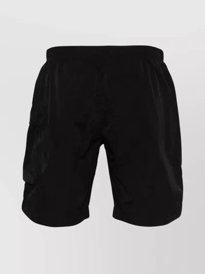 C.p. Company Eco-chrome R Swim Shorts In Black