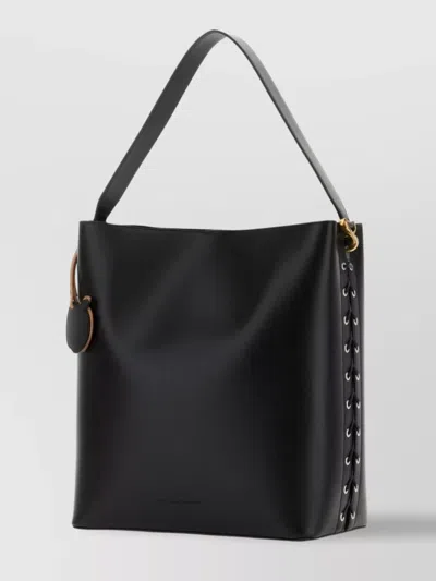 Stella Mccartney Frayme Tote Bag In Black