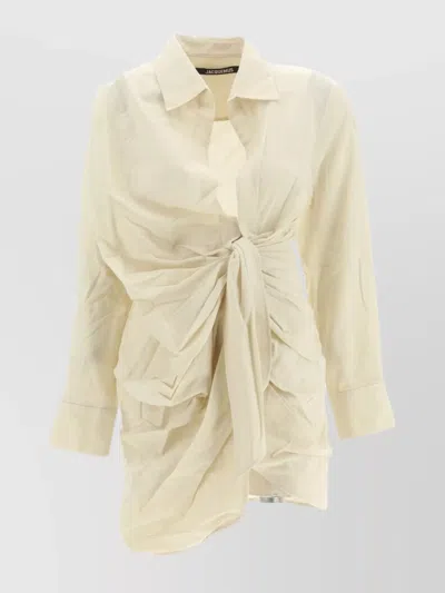 Jacquemus La Robe Bahia Dress In Beige