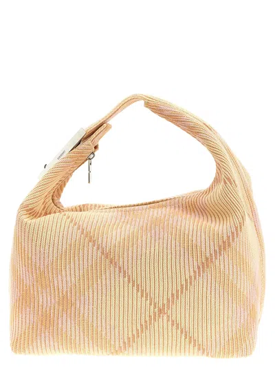 Burberry Medium Peg Duffle Shoulder Bag In Multicolor