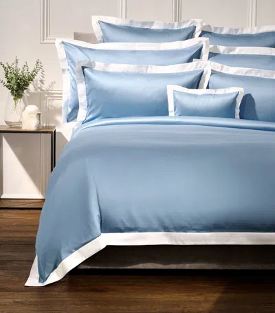 Celso De Lemos Emma King Pillowcase (50cm X 90cm) In Blue