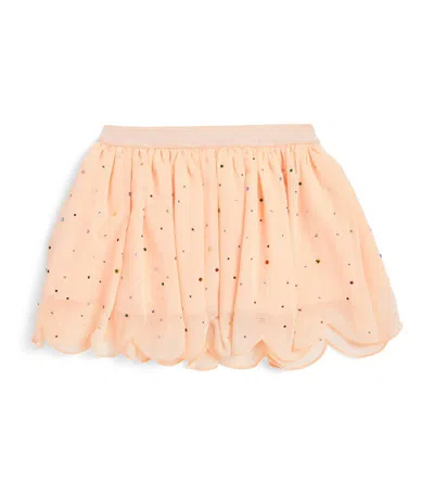 Stella Mccartney Kids Rhinestone-embellished Skirt (4-8 Years) In Pink