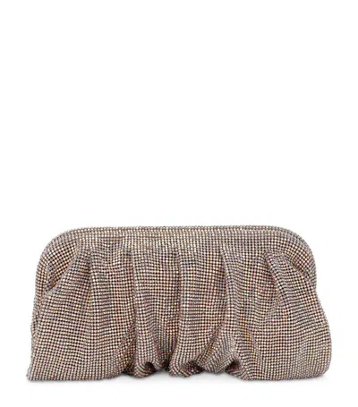 Benedetta Bruzziches Embellished Venus La Grande Clutch Bag In Pink