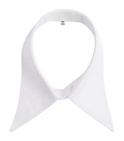 Maison Margiela Detachable Point Collar In White