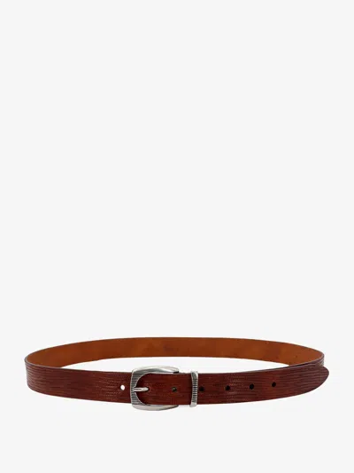 Brunello Cucinelli Man Belt Man Brown Belts