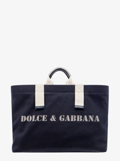 Dolce & Gabbana Man Shopping Bag Man Blue Shoulder Bags